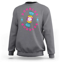 Doubles and Bubbles Baseball Candy Gum Sweatshirt