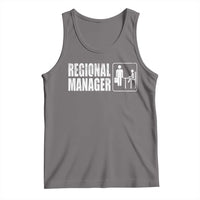 Regional Manager Tank Top Funny Dad Baby Matching