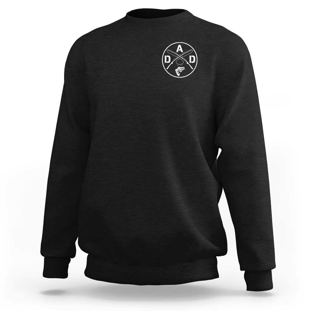 Fishing Dad Sweatshirt Fisherman Fish Lover Father's Day Gift