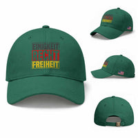 Proud Germany Baseball Cap Einigkeit Recht Freiheit German Flag