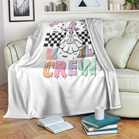 Funny Halloween Behavior Analyst Throw Blanket Boo-Havior Retro Ghost Witch ABA RBT - Wonder Print Shop