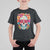 Day Of The Dead T Shirt For Kid Sugar Skull Dia De Los Muertos Halloween Rose Flowers - Wonder Print Shop