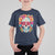 Day Of The Dead T Shirt For Kid Sugar Skull Dia De Los Muertos Halloween Rose Flowers - Wonder Print Shop