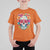 Day Of The Dead T Shirt For Kid Sugar Skull Dia De Los Muertos Halloween Rose Flowers - Wonder Print Shop