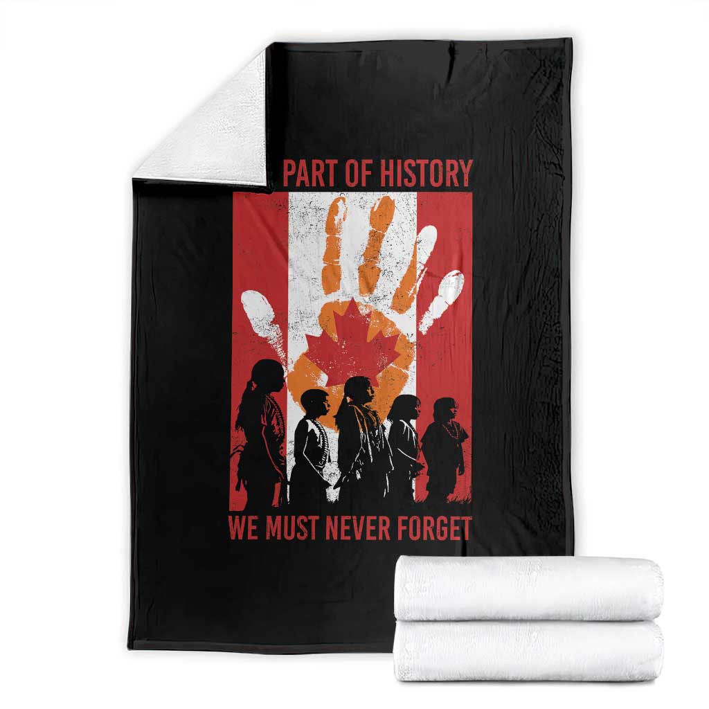 Indigenous Children Throw Blanket The Part Of History We Must Never Forget Canada - Wonder Print Shop