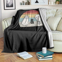 Retro Salt And Light Be Ye Salt Christian Throw Blanket - Wonder Print Shop