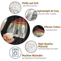 Retro Salt And Light Be Ye Salt Christian Throw Blanket - Wonder Print Shop
