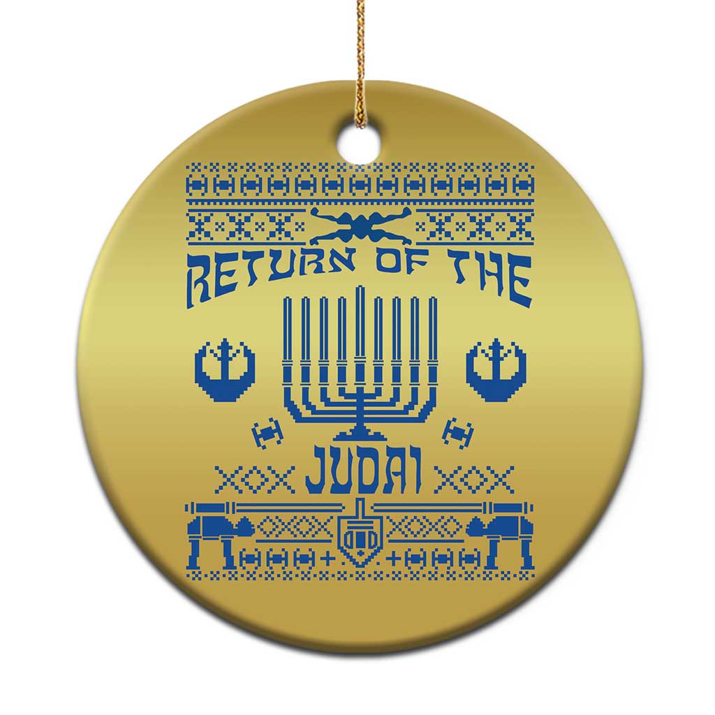 Hanukkah Holiday Christmas Ornament Return Of The Judai Chanukah Jewish Festival - Wonder Print Shop