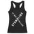 Malcolm X Stumbling Is Not Falling Racerback Tank Top Black History Month