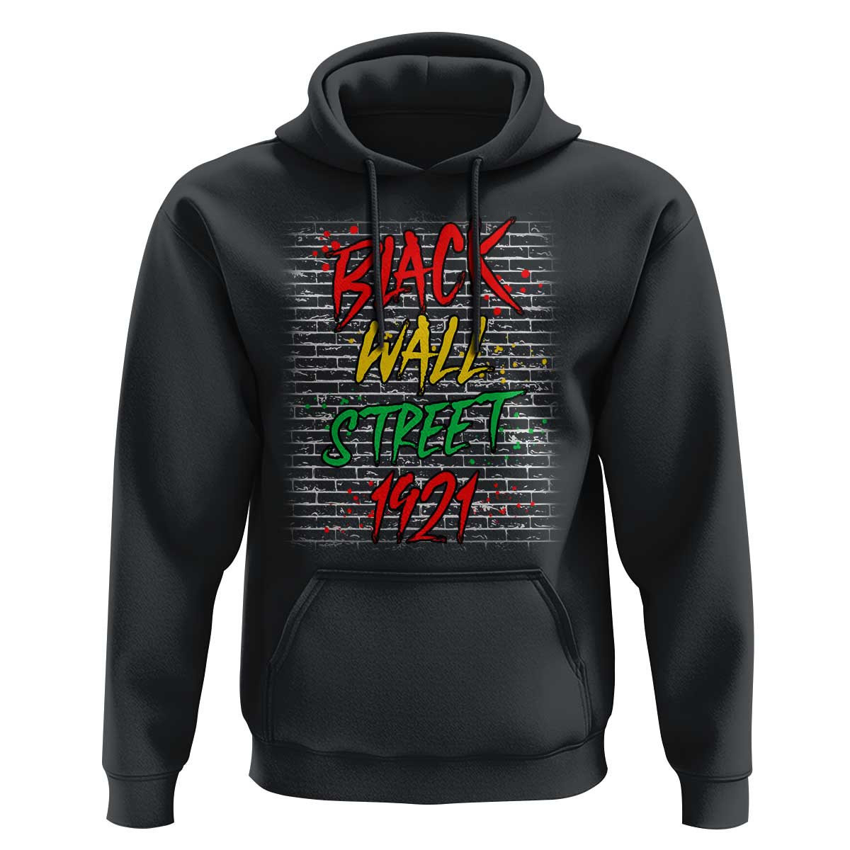 Black Wall Street 1921 Hoodie Tulsa Oklahoma Black History Month