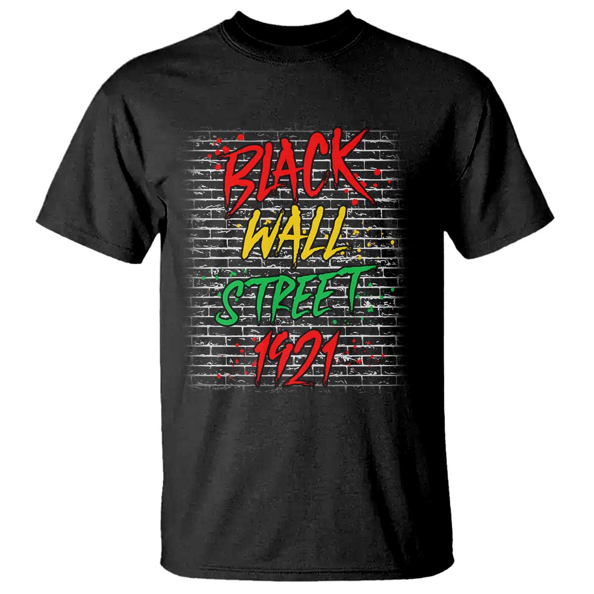 Black Wall Street 1921 T Shirt Tulsa Oklahoma Black History Month