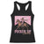 Funny Valentine's Day Western Cowboy Racerback Tank Top Pucker Up Cowboy Cupid