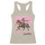 Funny Valentine's Day Western Cowboy Racerback Tank Top Pucker Up Cowboy Cupid