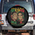 Martin Luther King And Malcolm X Spare Tire Cover Brothers In Arms Fighting Terrorism 1964 Black History