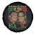 Martin Luther King And Malcolm X Spare Tire Cover Brothers In Arms Fighting Terrorism 1964 Black History