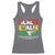 Black Wall Street Racerback Tank Top Tulsa Black History Month Africa Map