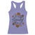 May You Have The Confidence Of A Mediorcre White Man Racerback Tank Top Vintage Floral