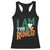 Funny Irish St Patrick's Day I Am The Redhead Racerback Tank Top Ireland Flag Shamrock