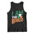 Funny Irish St Patrick's Day I Am The Redhead Tank Top Ireland Flag Shamrock