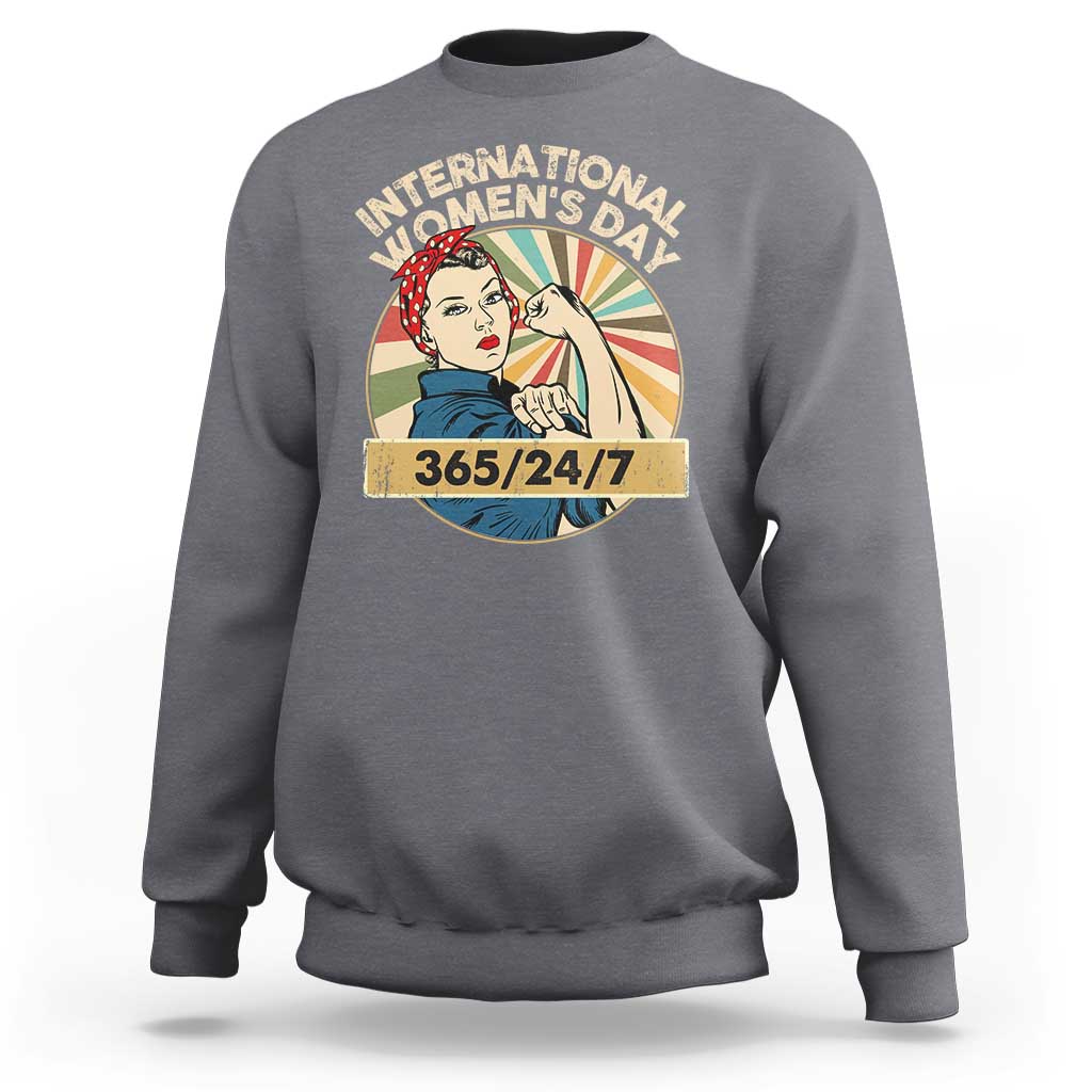 International Women's Day IWD 8 March 2025 Sweatshirt