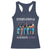 International Women's Day 2025 Racerback Tank Top Accelerate Action 8 March IWD