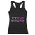 International Women's Day 2025 Racerback Tank Top Accelerate Action IWD 8 March