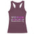 International Women's Day 2025 Racerback Tank Top Accelerate Action IWD 8 March