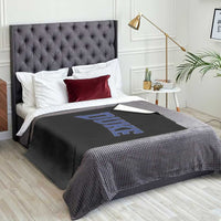 Duke Bold Script Name Sports Fans Throw Blanket