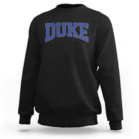 Duke Bold Script Name Sports Fans Sweatshirt