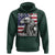 4th Of July Hoodie This Is My Pride Flag White Bald Eagle USA American Flag - Wonder Print Shop