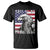 4th Of July T Shirt This Is My Pride Flag White Bald Eagle USA American Flag - Wonder Print Shop