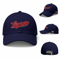 Georgia Vintage Varsity Script Classic Sports Jersey Style Baseball Cap