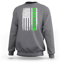 Vintage Oregon American Flag Sweatshirt Distressed Varsity Aesthetic Letters OR State