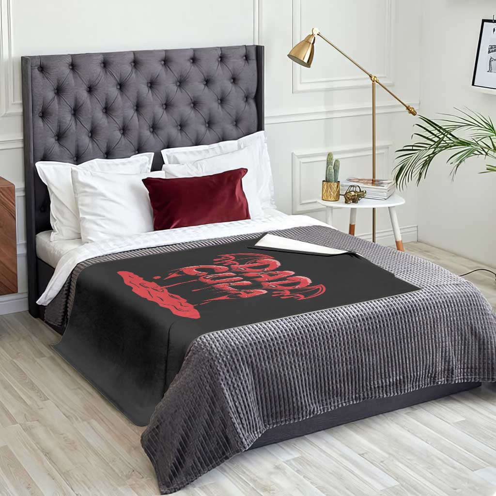 Funny Halloween Couple Throw Blanket Dadcula Dracula Couple Matching - Wonder Print Shop