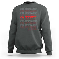 Funny OK Boomer Sweatshirt Gen Z Millennials Generation Meme Joke - Wonder Print Shop