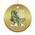 Funny Xmas Dinosaur Christmas Ornament Tree Rex Dinosaur Xmas Tree - Wonder Print Shop