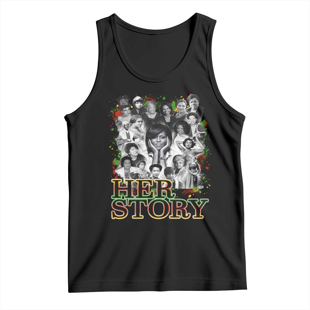 Black Women History Tank Top Her Story Black History Month