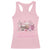 Lovely And Caffeinated Coffee Valentine Racerback Tank Top