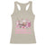 Lovely And Caffeinated Coffee Valentine Racerback Tank Top