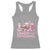 Lovely And Caffeinated Coffee Valentine Racerback Tank Top