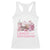 Lovely And Caffeinated Coffee Valentine Racerback Tank Top