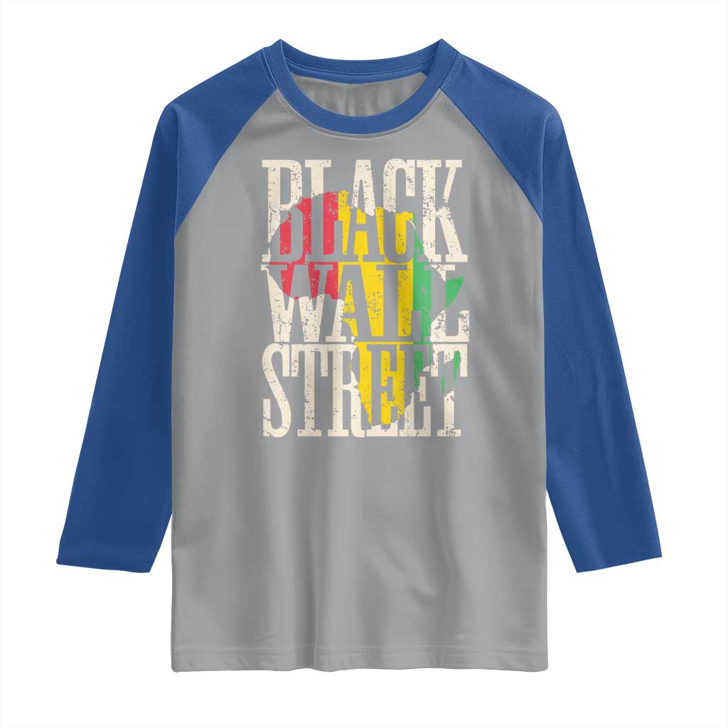 Black Wall Street Raglan Shirt Tulsa Oklahoma Black History Month Africa Map