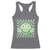 Funny Green Smile Face Eggs Bacon Breakfast St Patrick's Day Racerback Tank Top