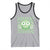 Funny Green Smile Face Eggs Bacon Breakfast St Patrick's Day Tank Top