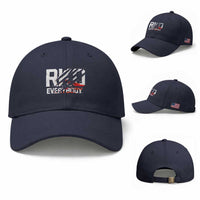 RKO Everybody Baseball Cap Grunge Blood Stained Scratch Mark