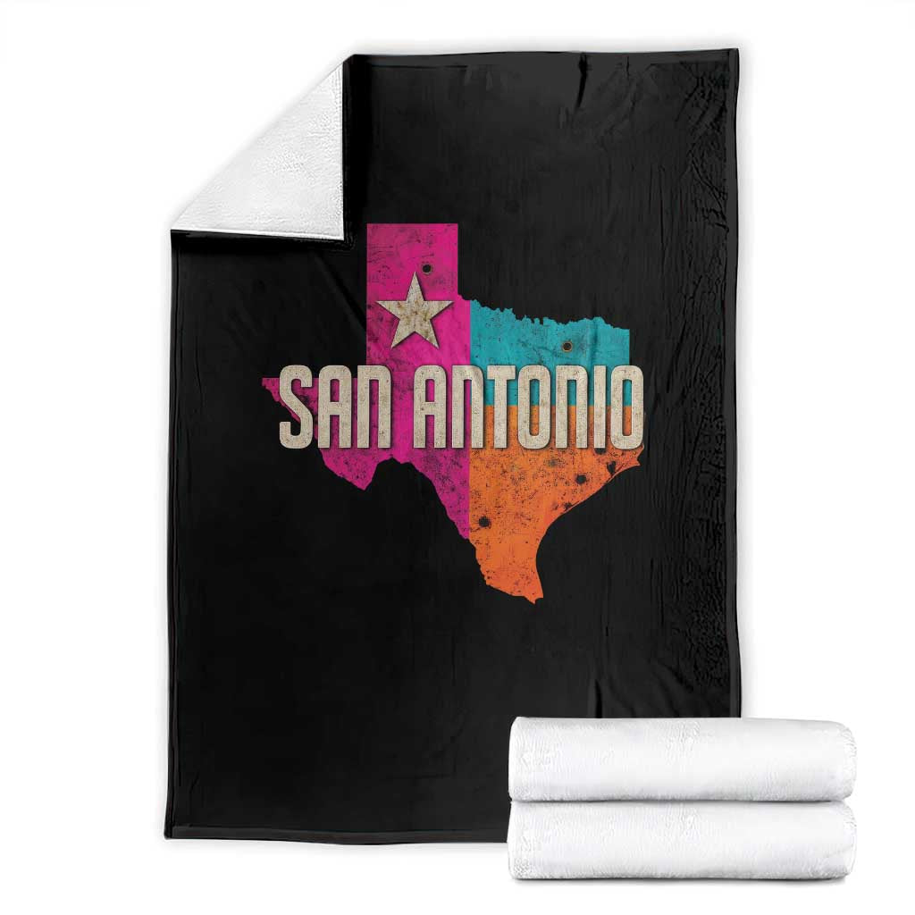 San Antonio Texas TX Fiesta Sports For Latino Fans Throw Blanket