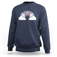 Funny Protect Trans Kids Sweatshirt LGBT Pride Rainbow