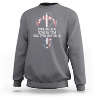 Funny Boating Captain Sweatshirt If You Can Read This Pull Me Back Into The Boat