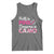 Funny Hunter Tank Top Pretty In Pink Dangerous In Camo Hunting