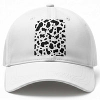 Western Cow Pattern Print Baseball Cap Bull Cow Lover Gift